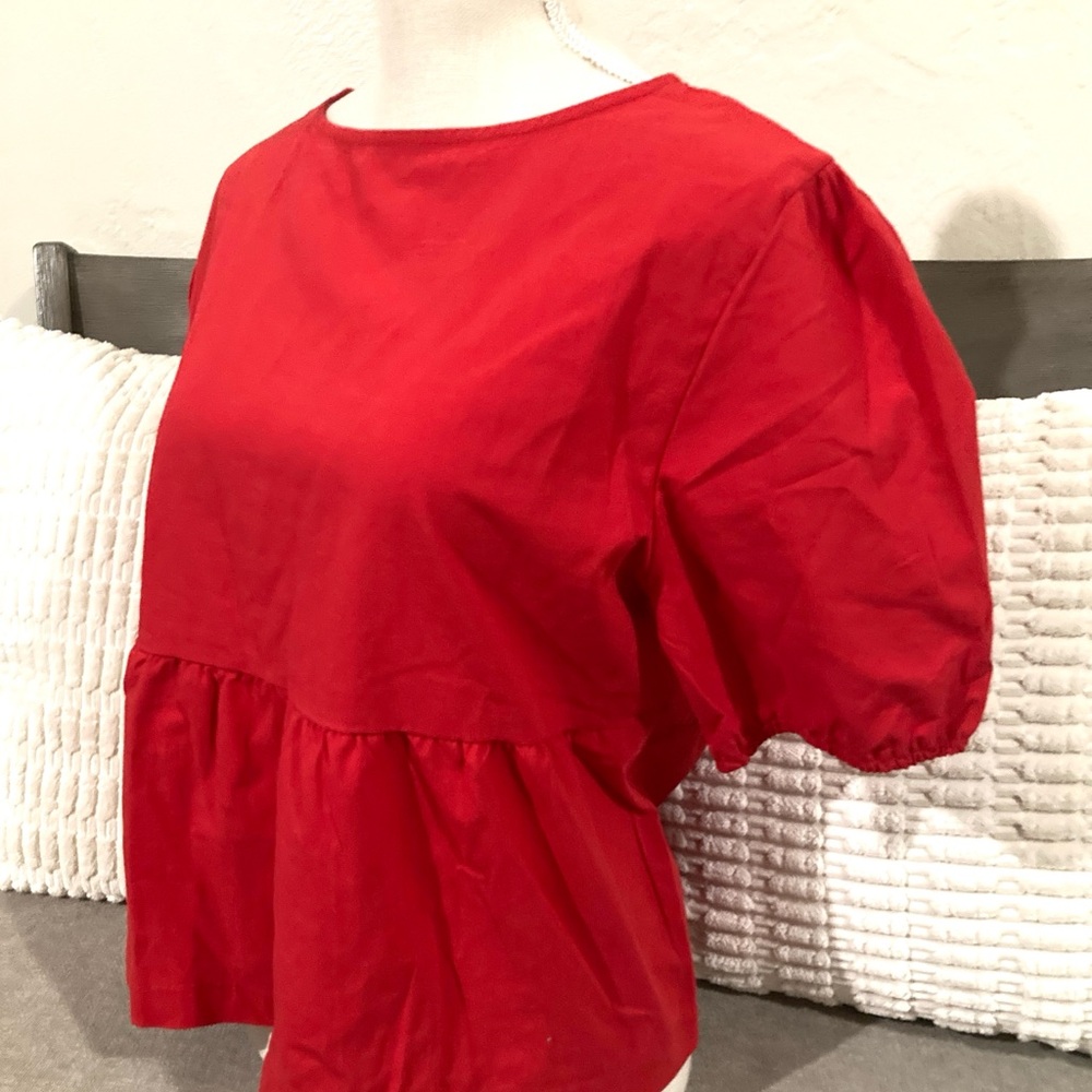Linen Top Size S/M loose fit